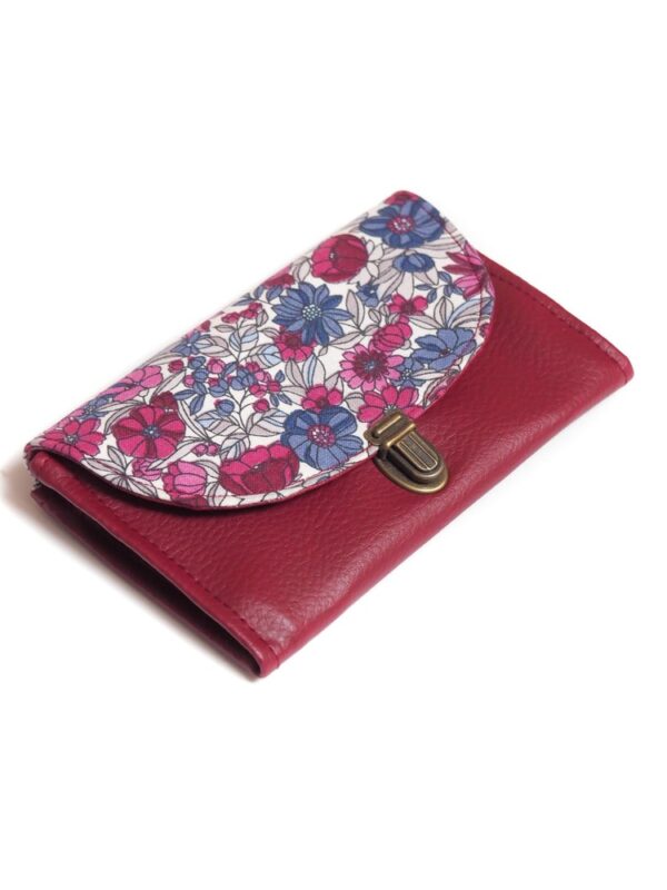 Porte monnaie Lulu femme fabriqué en France cousu main