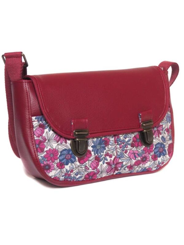 Sac femme bandoulière l'essentiel Lulu attache cartable rétro