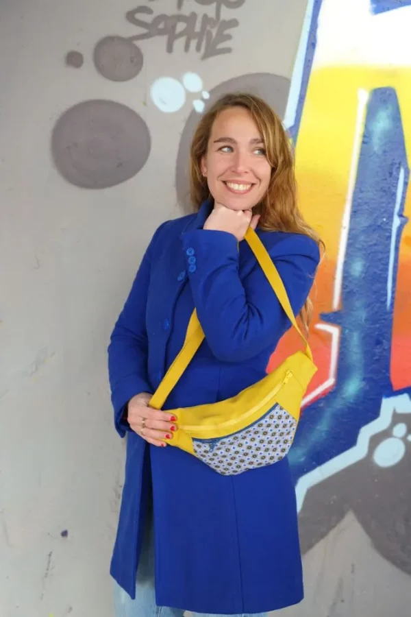Banane fait main en France Originale Sunny portée