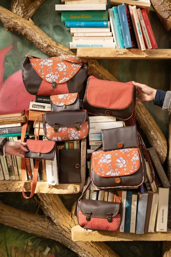 Collection Juliette sac à main portefeuille porte monnaie