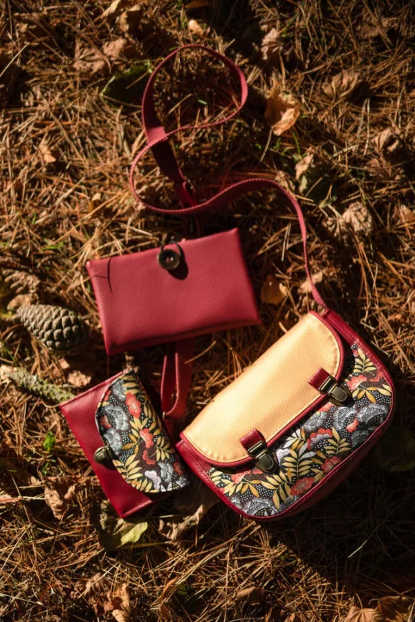 Collection Sophie sac à main portefeuille porte monnaie