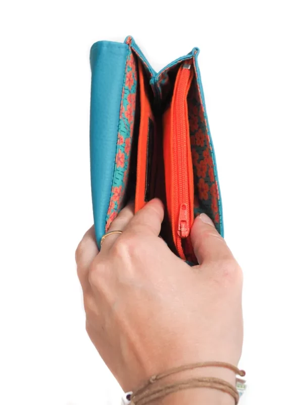 Porte monnaie femme Lili poche zippée monnaie compartiments