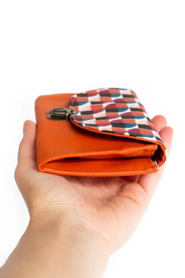 Porte monnaie Clémentine profil soufflet