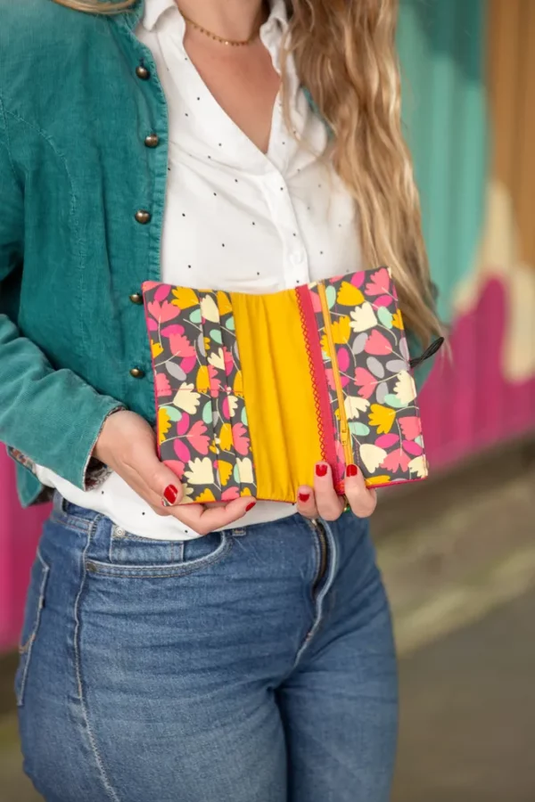 Portefeuille femme Cécile ouvert