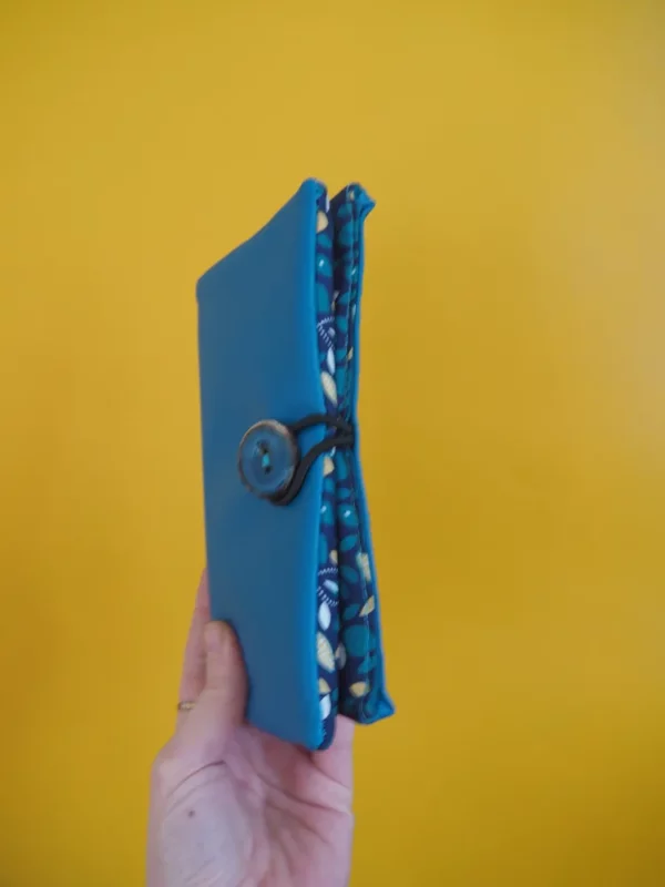 Portefeuille Pépite fait main profil