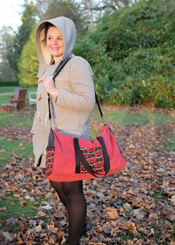 Sac week-end Aline porté