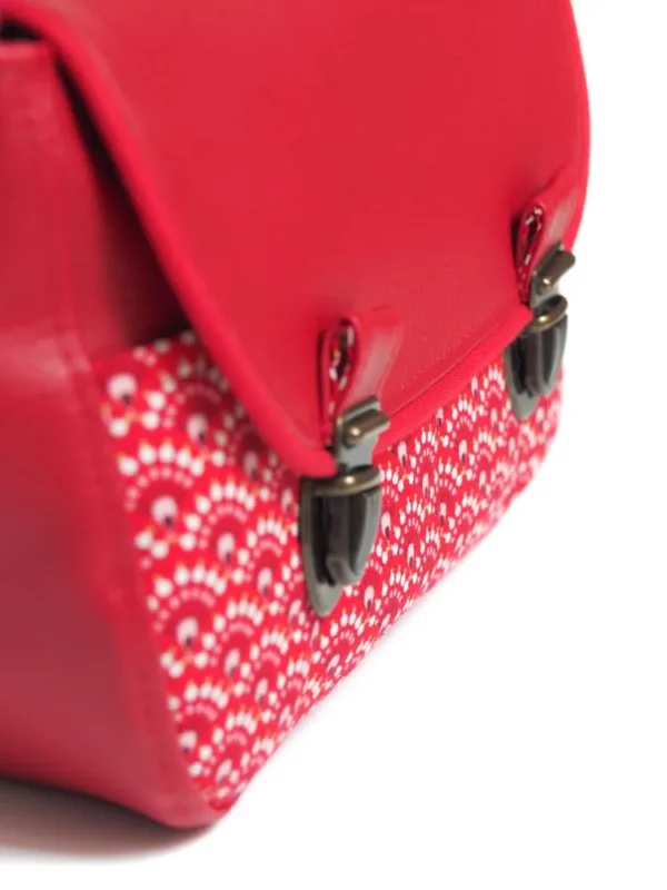Sac Aloïse rouge profil
