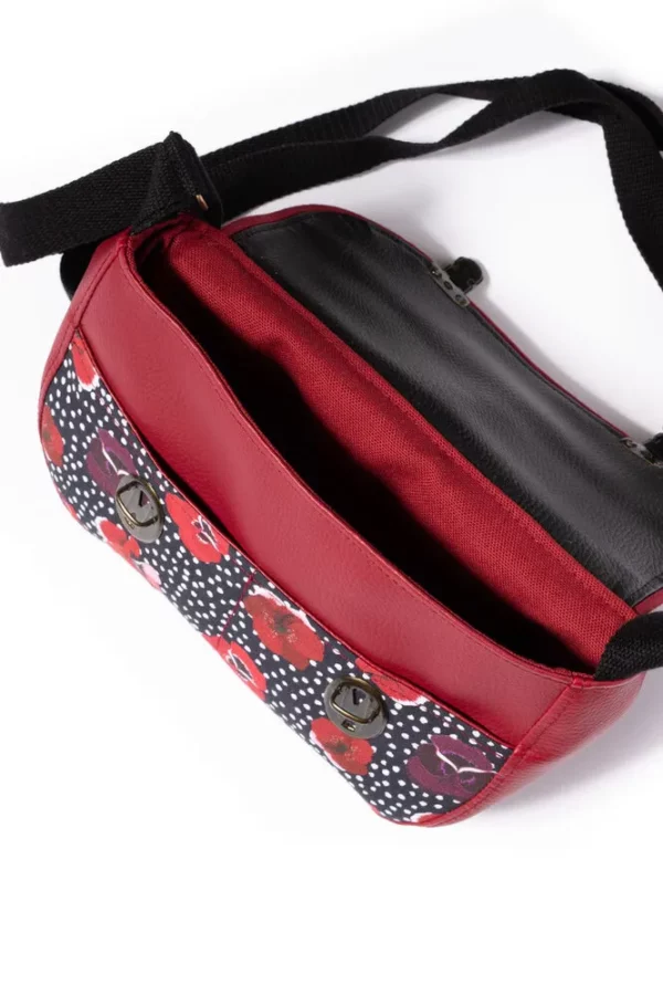 Sac à main femme Poppy intérieur double poches plaquées