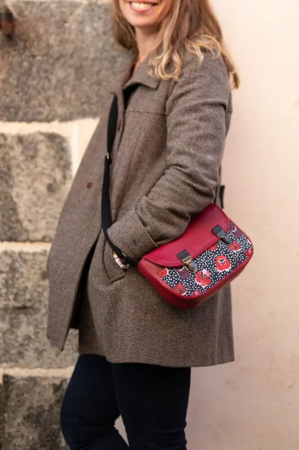 sac l'essentiel Poppy porté