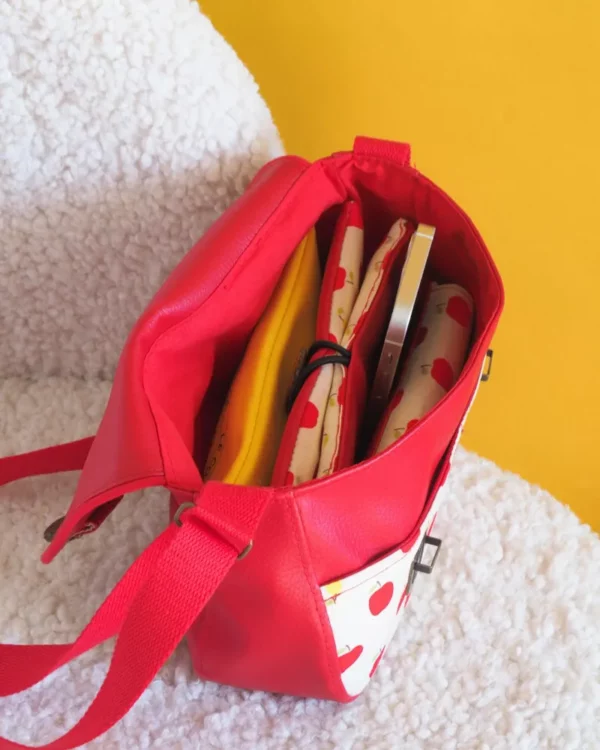 Sac l'essentiel les pommes rempli