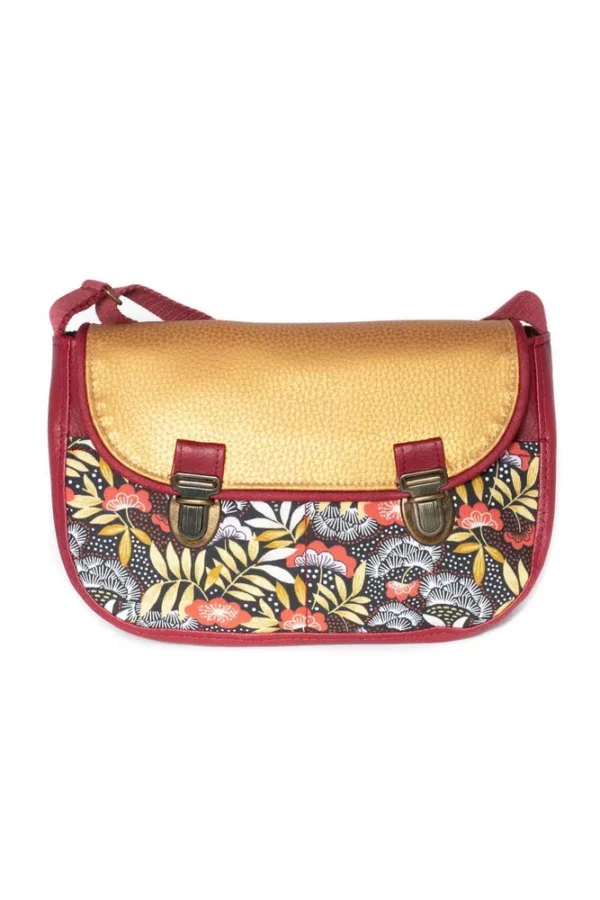 Sac à main femme bandoulière attache cartable rétro Sophie