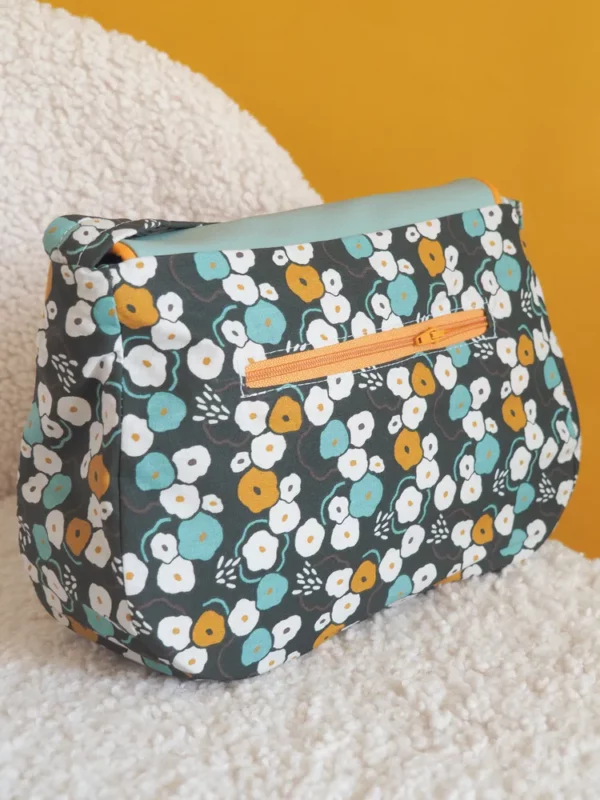 Sac réversible June dos poche fermeture zippée
