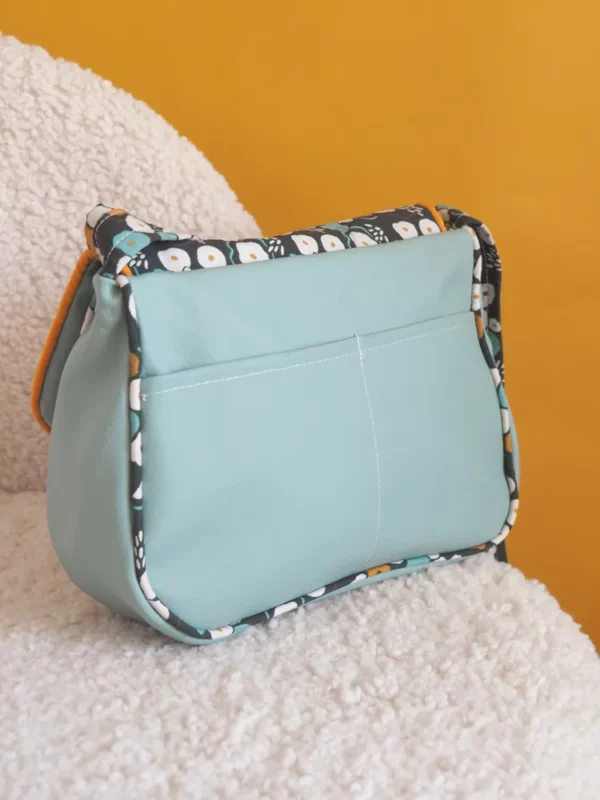 Sac réversible June dos 2 poches plaquées dos