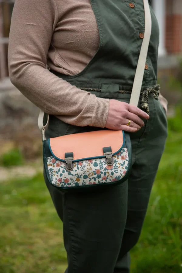 Sac à main Peach porté