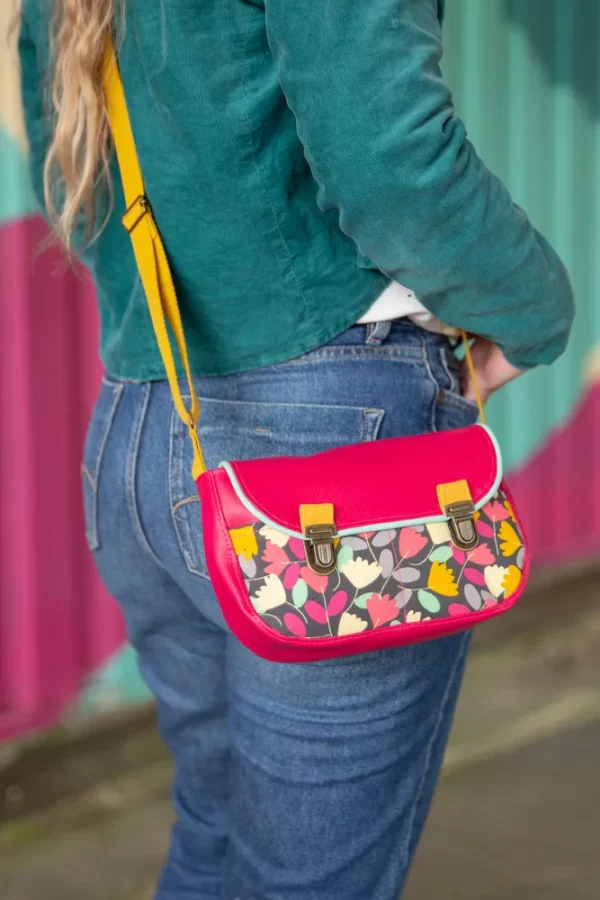 Sac à main essentiel Cécile porté