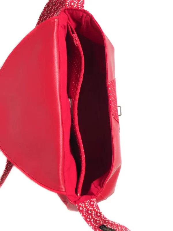 Sac besace Aloïse intérieur poche zippée compartiments