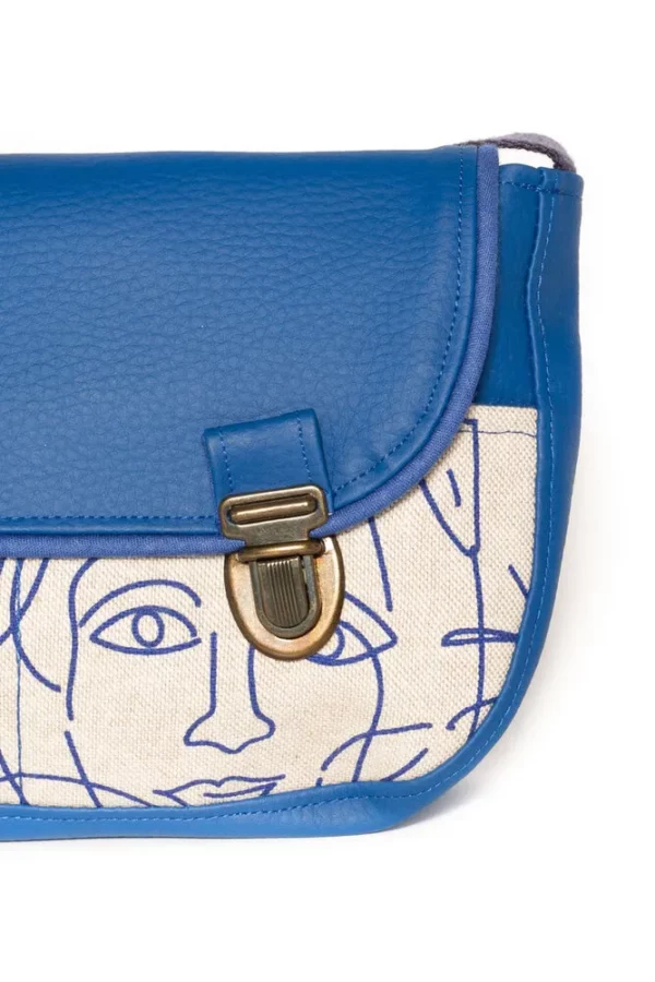 Sac à main l'essentiel Picassa zoom sur attache cartable rétro