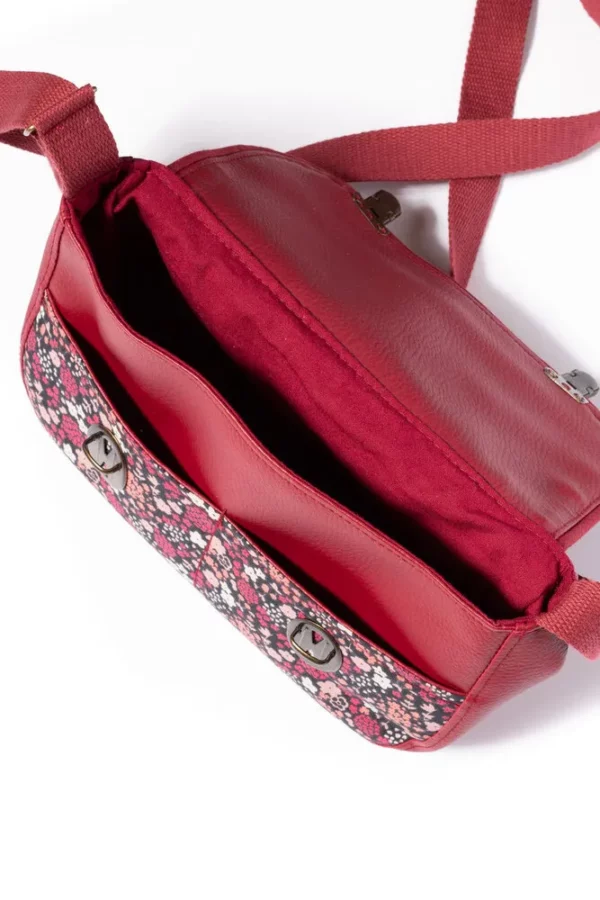 Sac à main femme Julie intérieur double poches plaquées