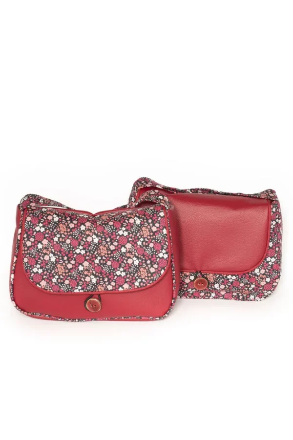 Sac réversible Julie fait main 2 en 1 vue des deux côtés