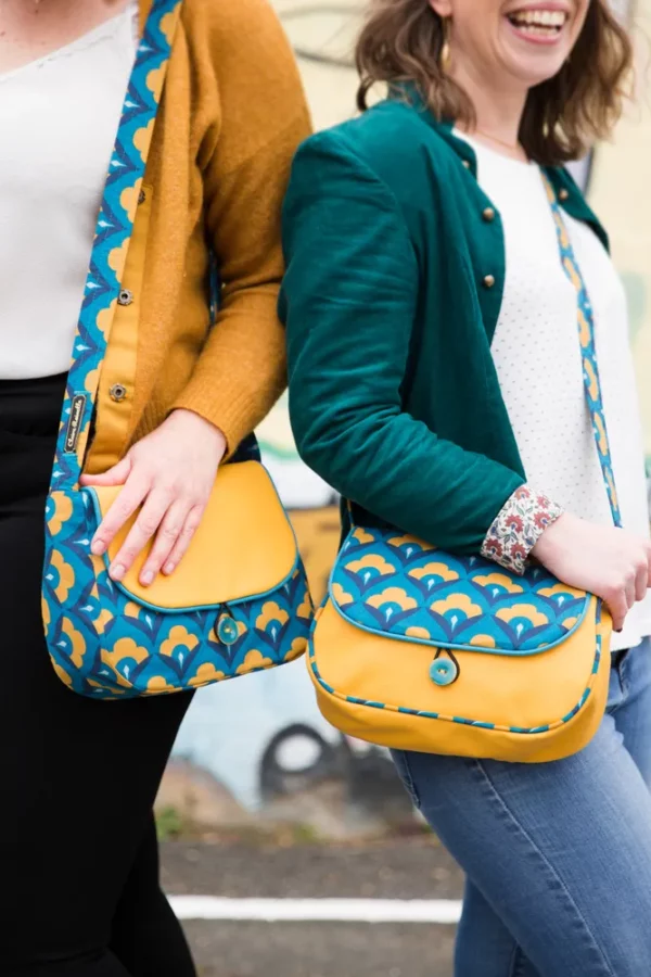 Sac réversible Paola 2 en 1 portés des deux côtés