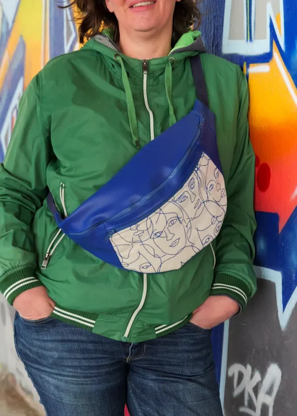 Sac banane XL Picassa portée