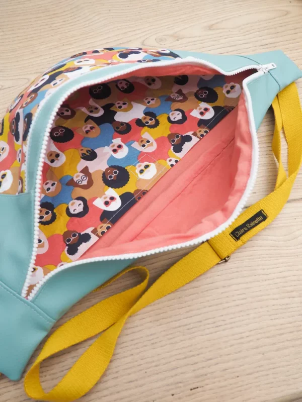 Sac banane XL Les gens ouverte vue poche intérieure