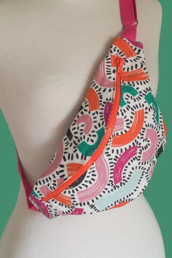 Banane imprimée made in France colorée Fanny