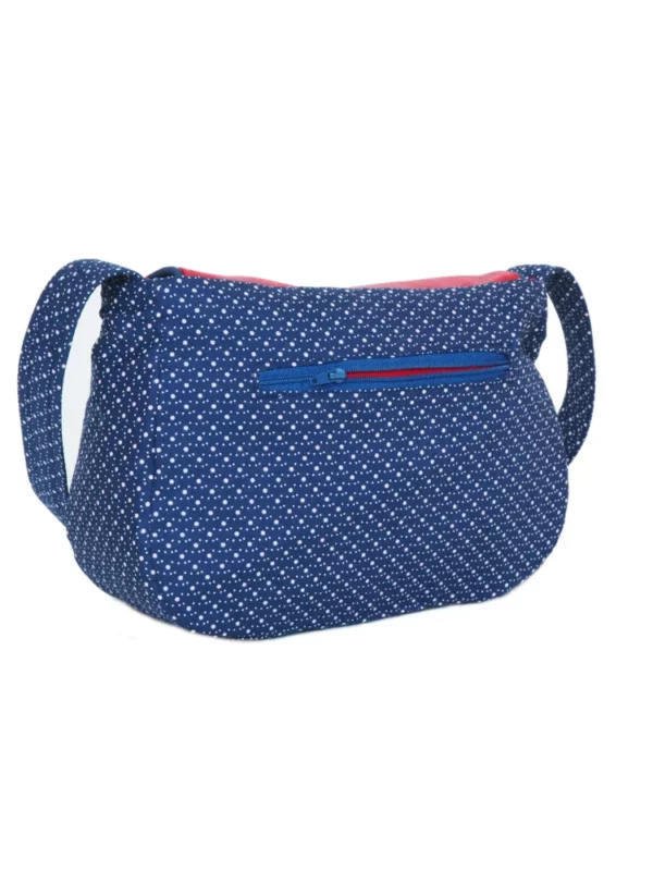 Sac à main femme réversible dos côté poche zippée