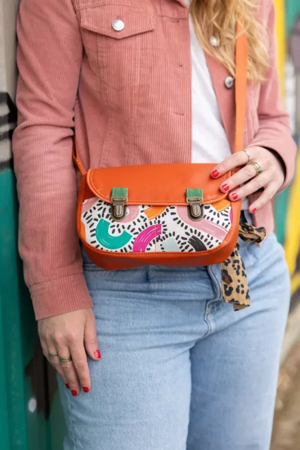Sac à main femme Fanny petit format fait main en France