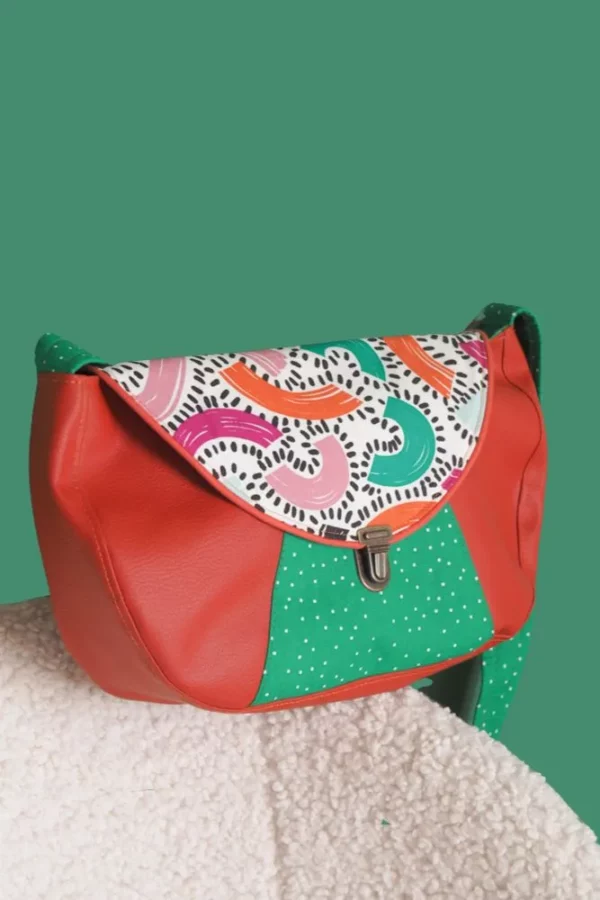 Sac besace Fanny vue profil