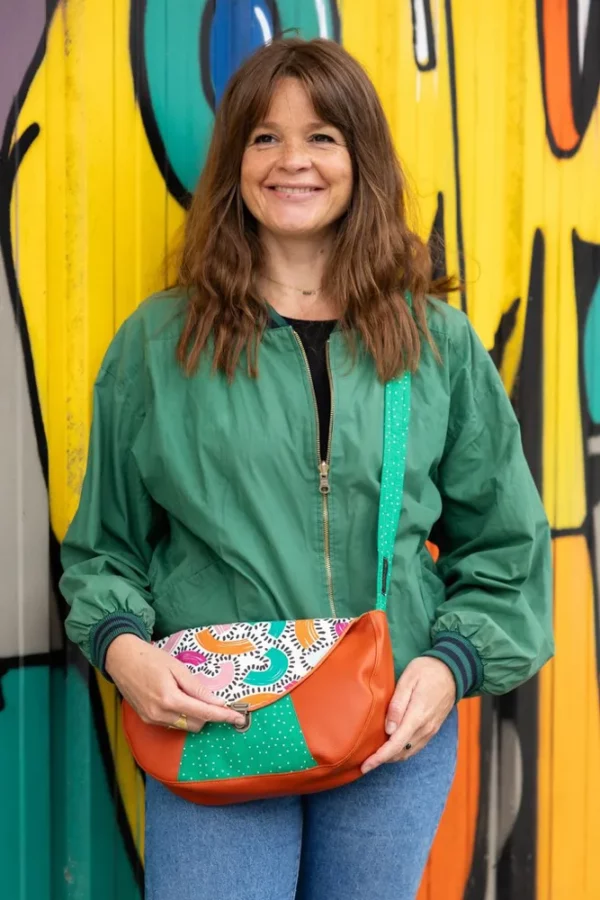 Sac à main Fanny bandoulière grand format