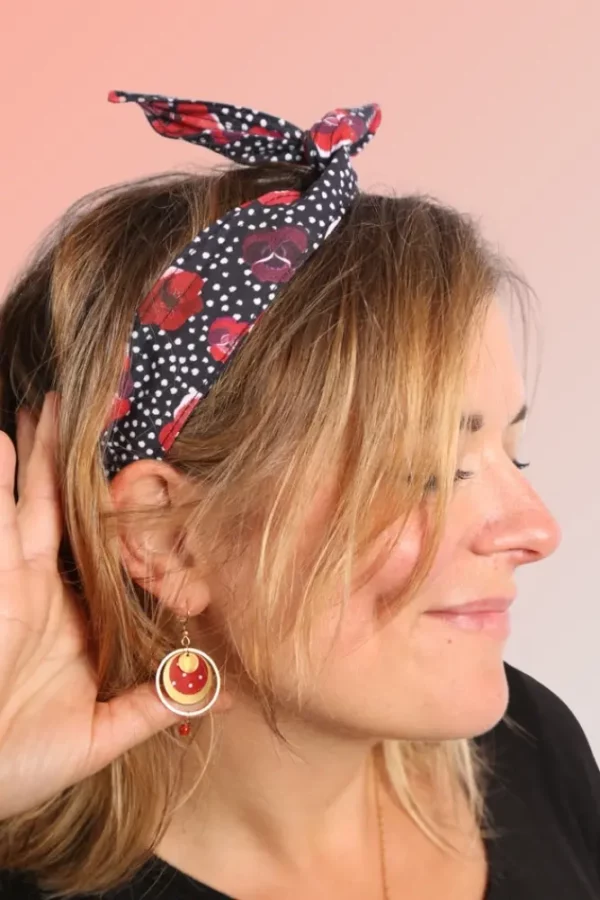 Headband bandeau cheveux Poppy