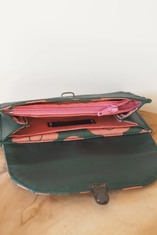 Porte-monnaie Pimprenelle ouvert avec compartiments