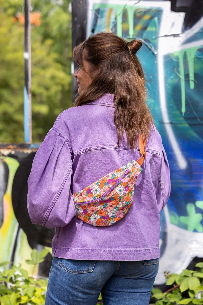 Bandoulière réglable banane femme artisanale Luz