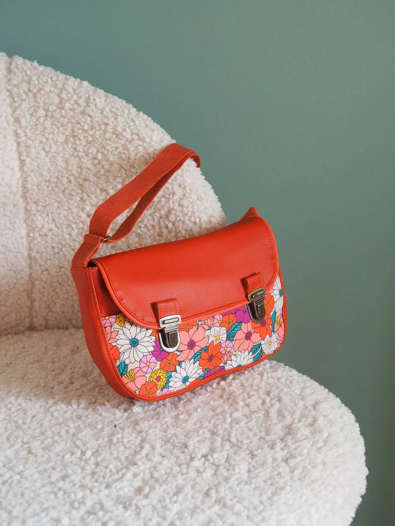 Sac artisanal français femme cousu main en Bretagne collection Luz